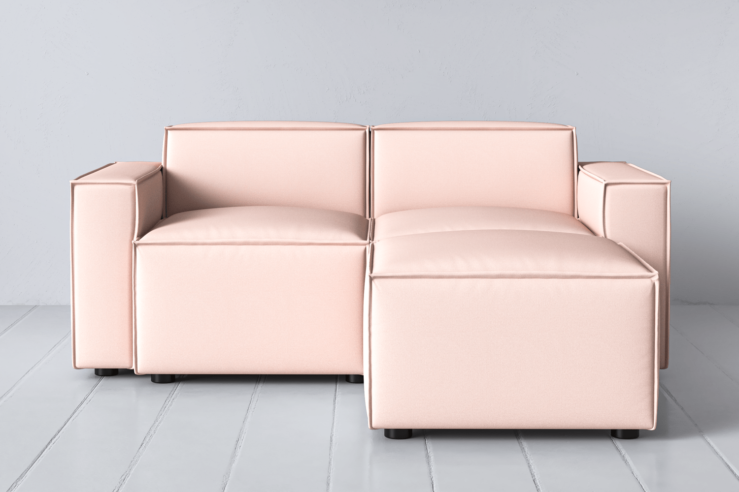 Canapé méridienne 2 places droit modèle 03