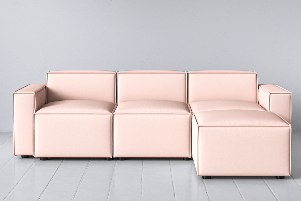 Canapé méridienne 3 places droit modèle 03