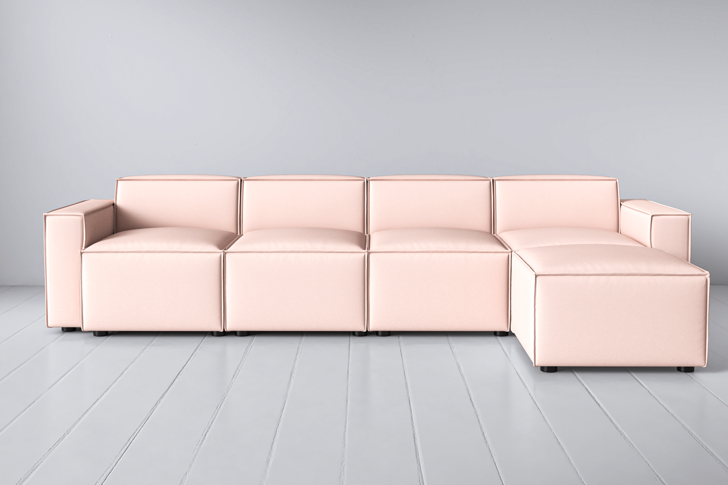 Canapé méridienne 4 places droit modèle 03