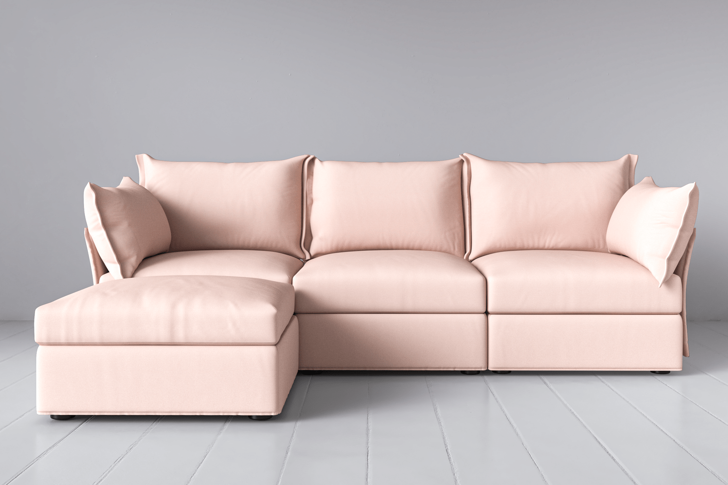 Canapé méridienne gauche 3 places modèle 06