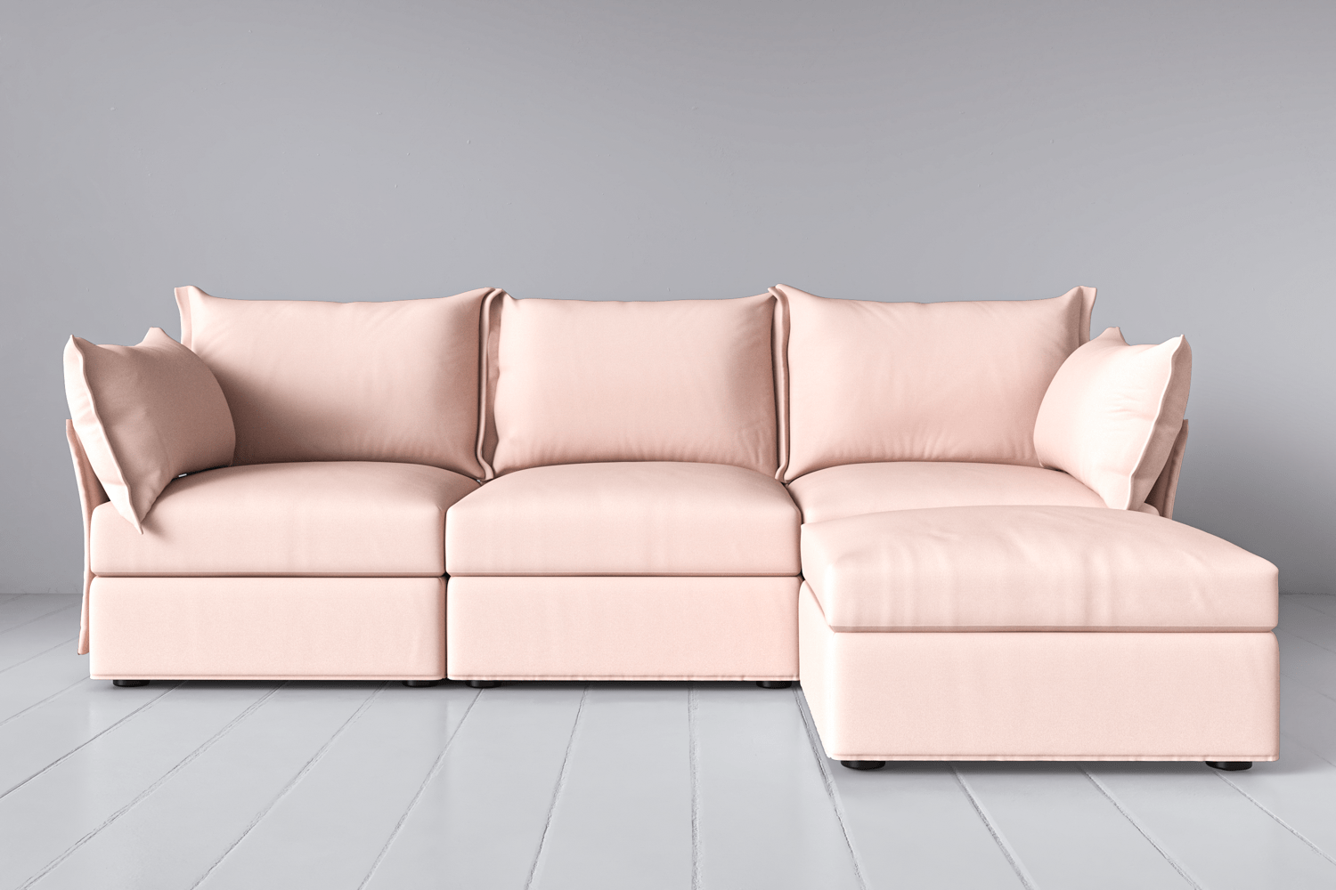 Canapé méridienne 3 places droit modèle 06