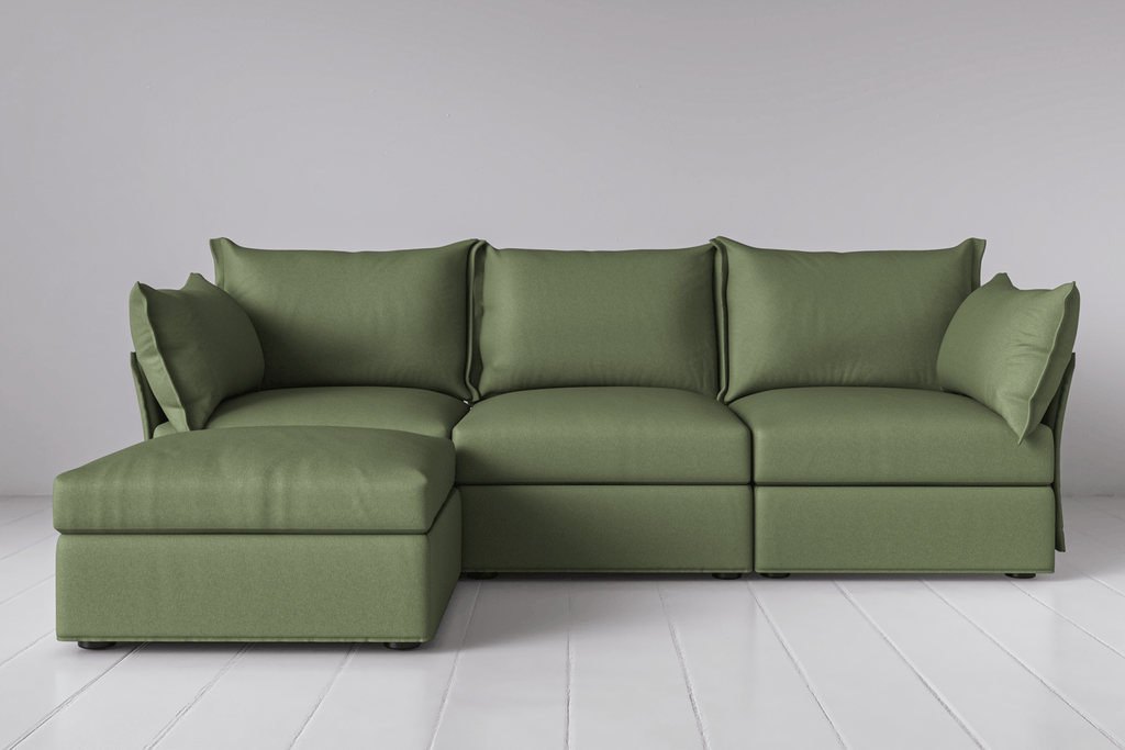 Canapé méridienne gauche 3 places modèle 06