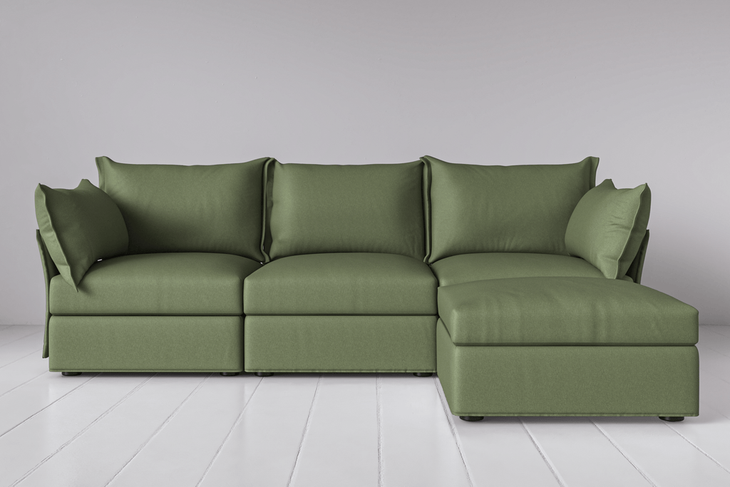 Canapé méridienne 3 places droit modèle 06