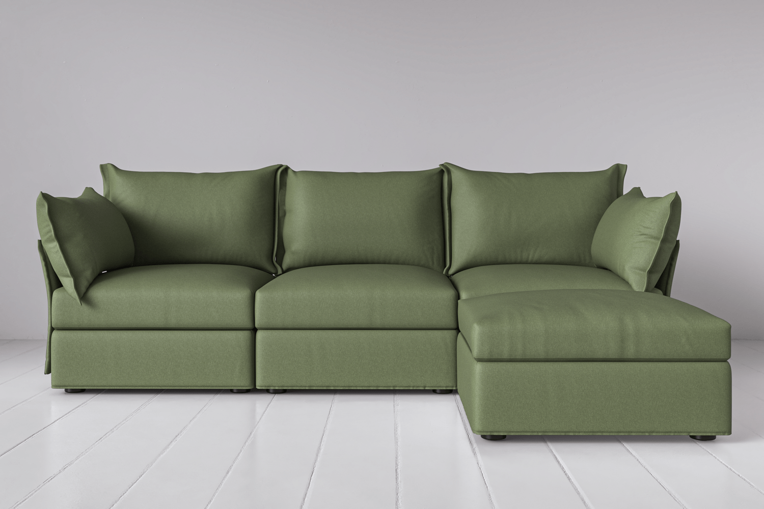 Canapé méridienne 3 places droit modèle 06