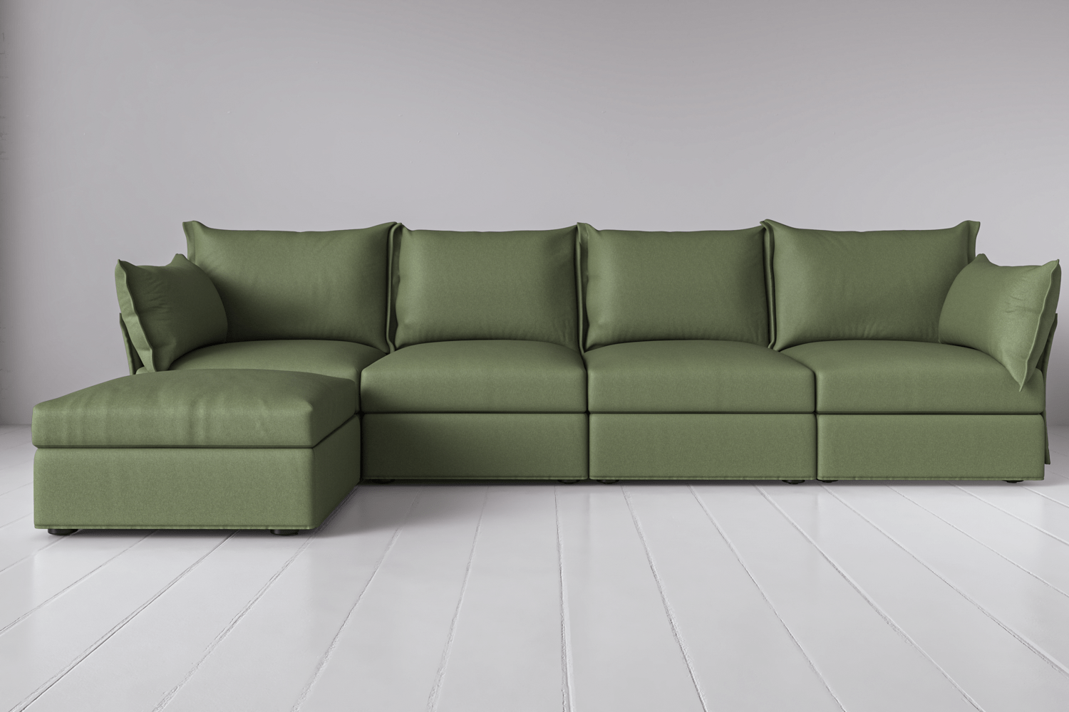 Canapé méridienne gauche 4 places modèle 06