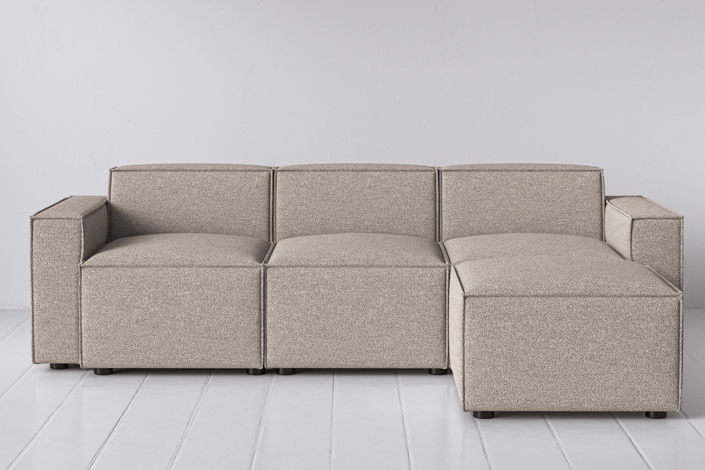 Canapé méridienne 3 places droit modèle 03