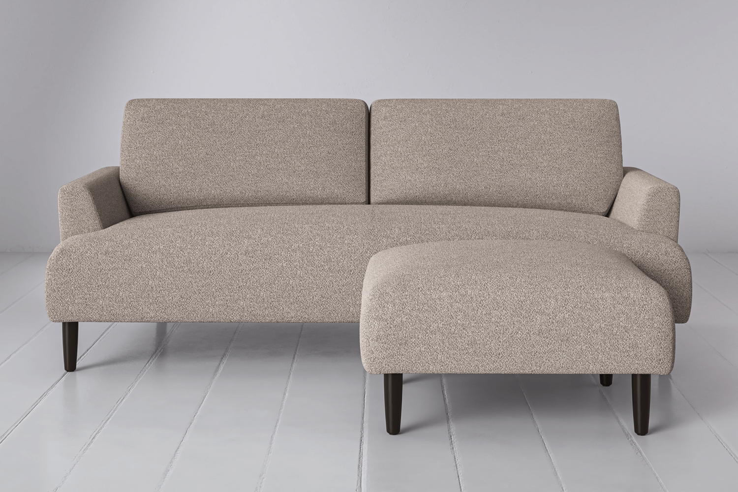 Canapé méridienne 3 places droit modèle 05