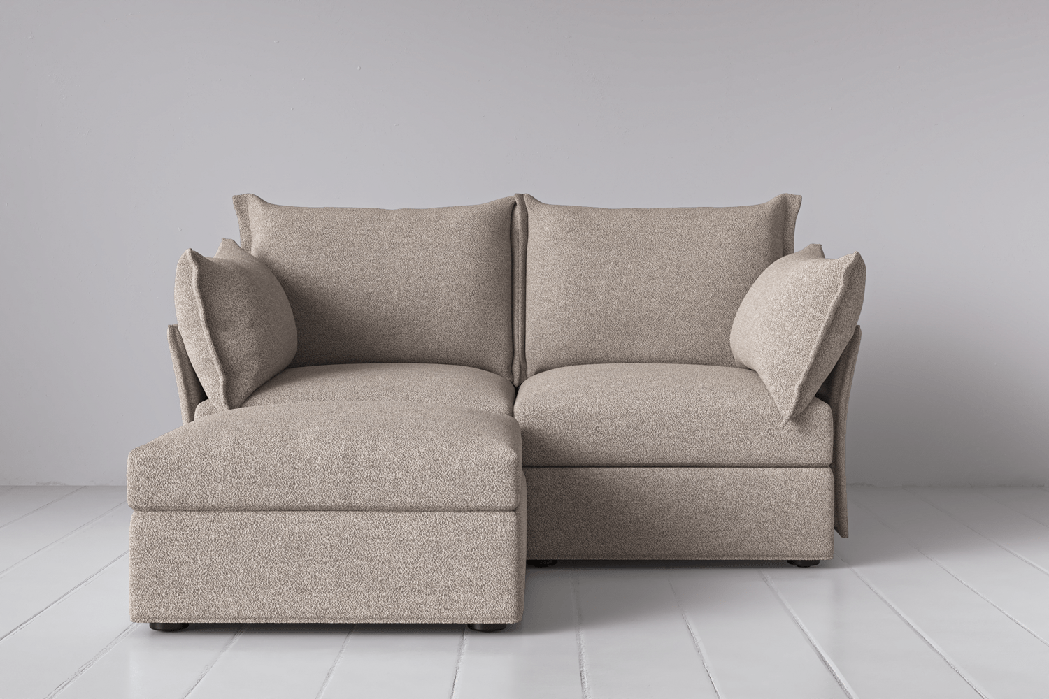 Canapé méridienne gauche 2 places modèle 06