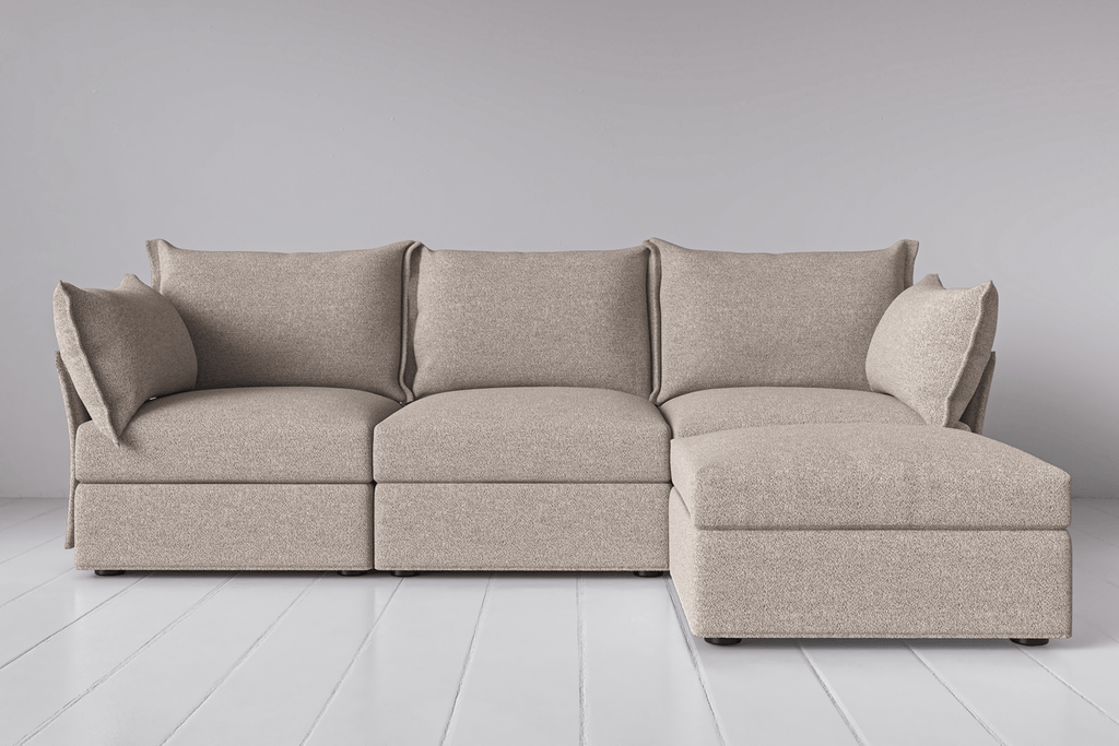 Canapé méridienne 3 places droit modèle 06