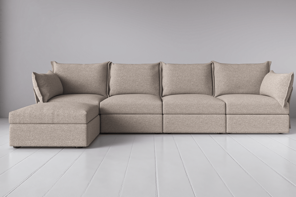 Canapé méridienne gauche 4 places modèle 06