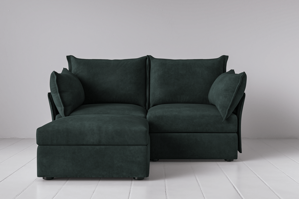 Canapé méridienne gauche 2 places modèle 06