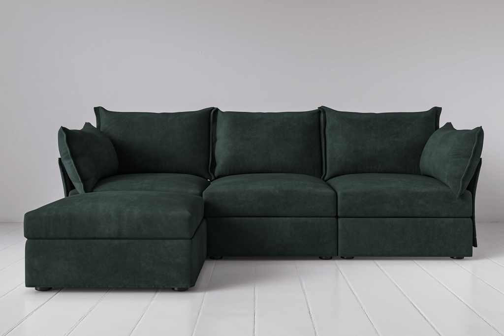 Canapé méridienne gauche 3 places modèle 06