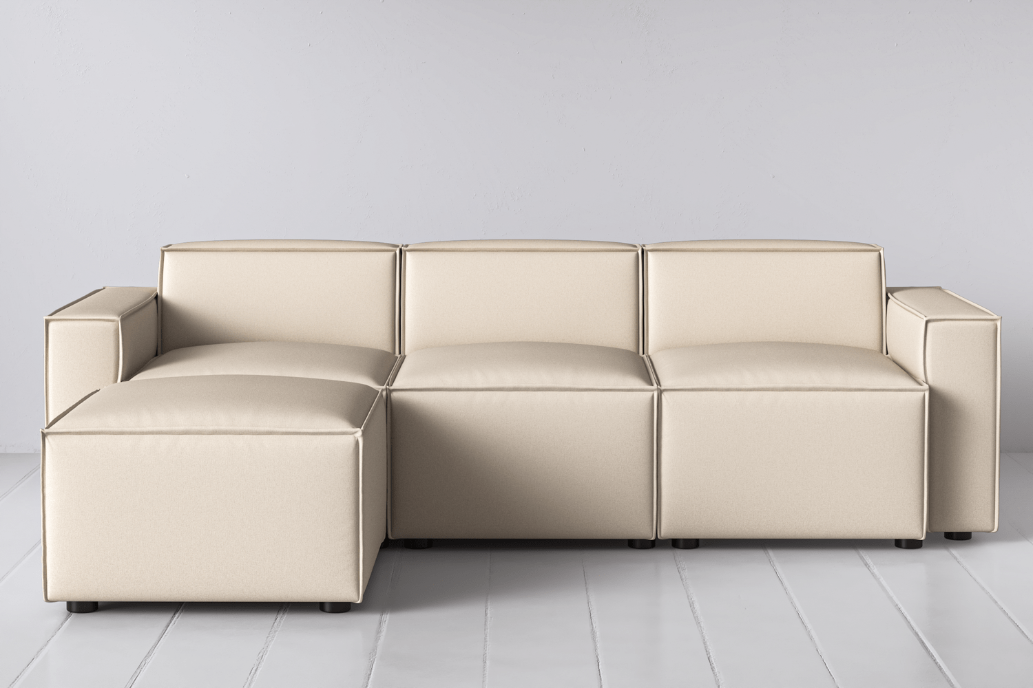 Canapé méridienne gauche 3 places modèle 03