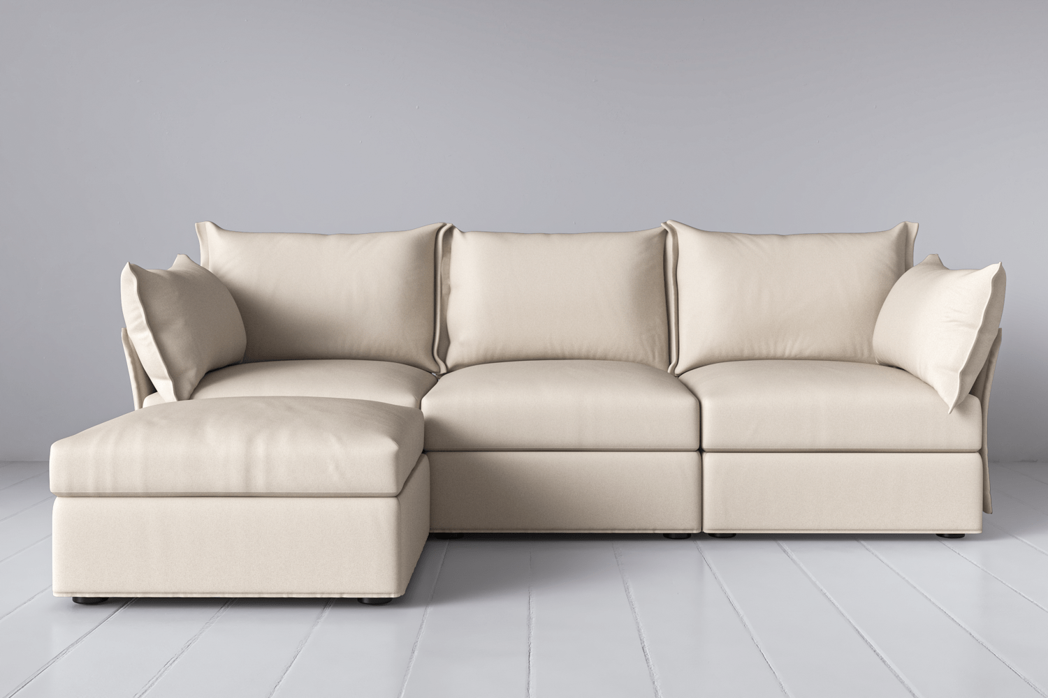 Canapé méridienne gauche 3 places modèle 06