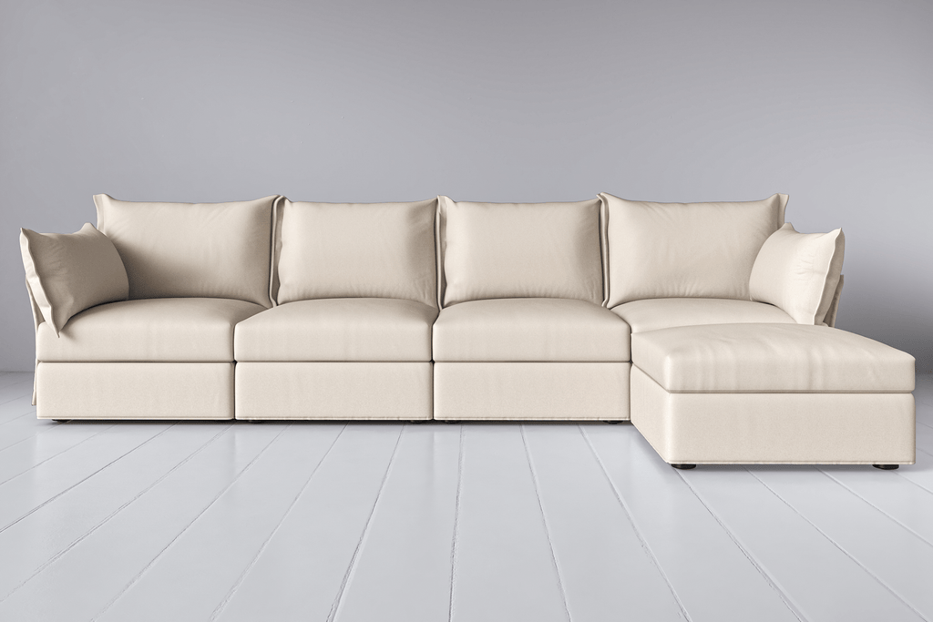 Canapé méridienne 4 places droit modèle 06