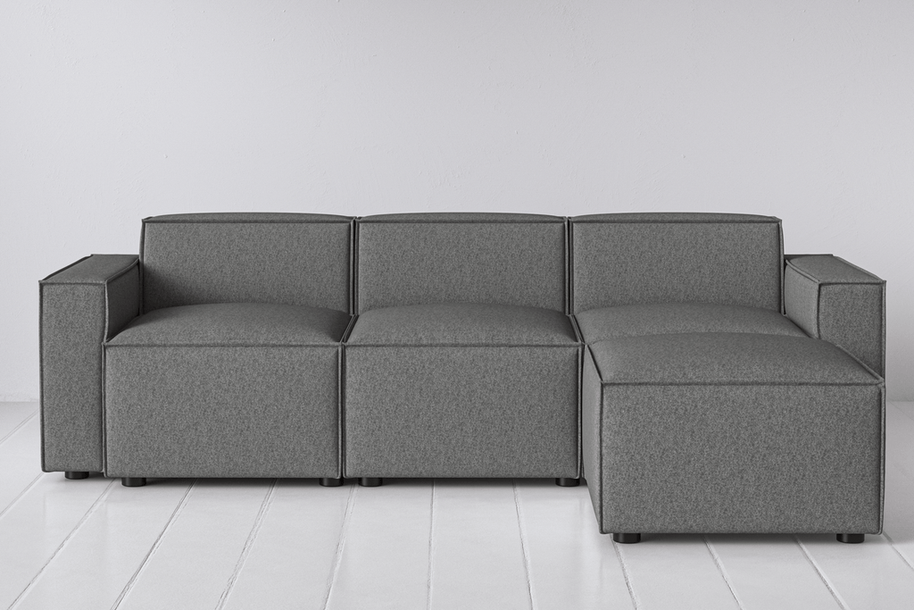 Canapé méridienne 3 places droit modèle 03