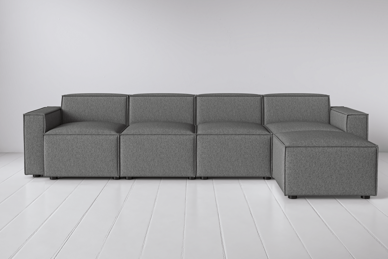 Canapé méridienne 4 places droit modèle 03