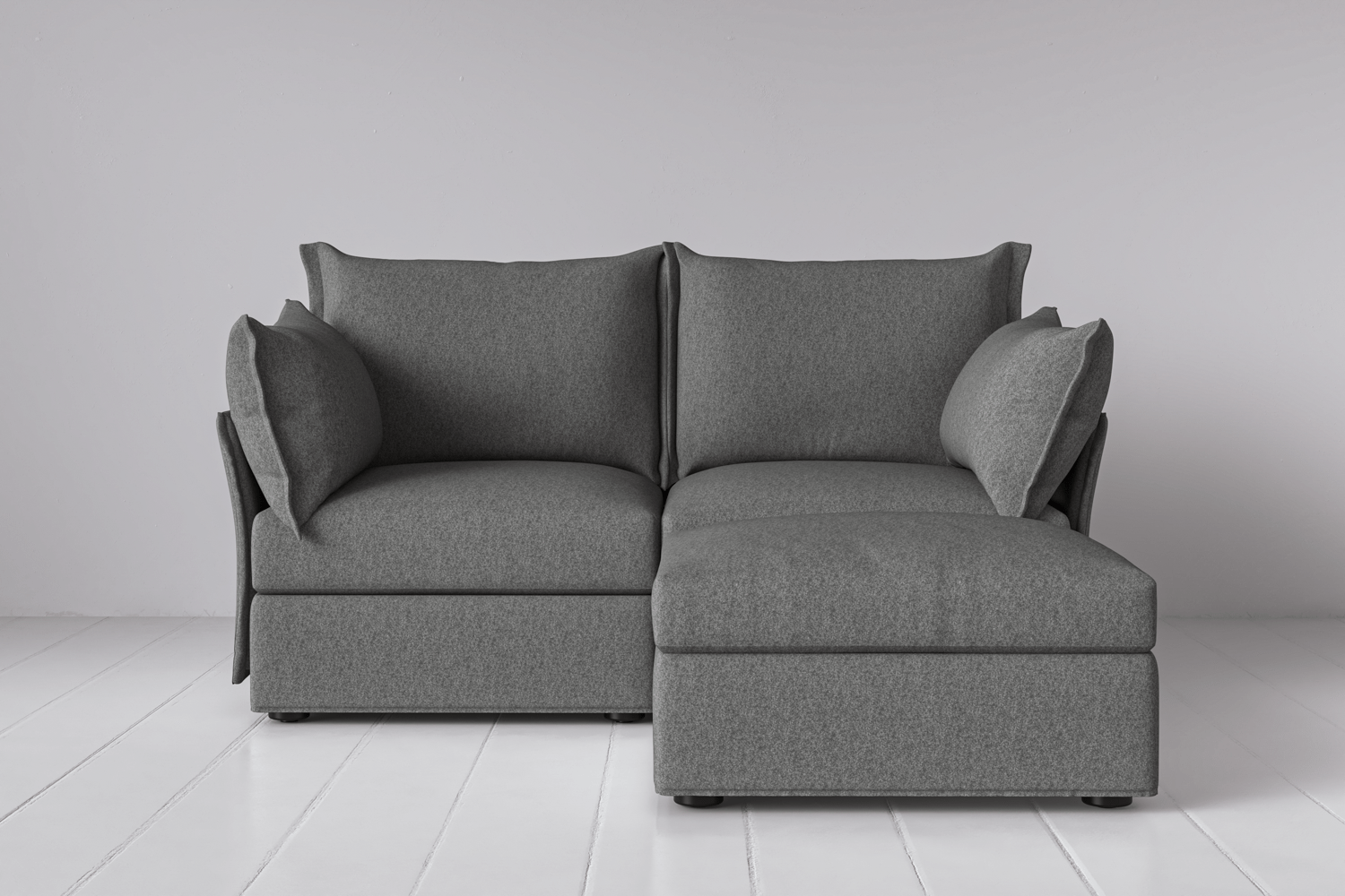 Canapé méridienne 2 places droit modèle 06