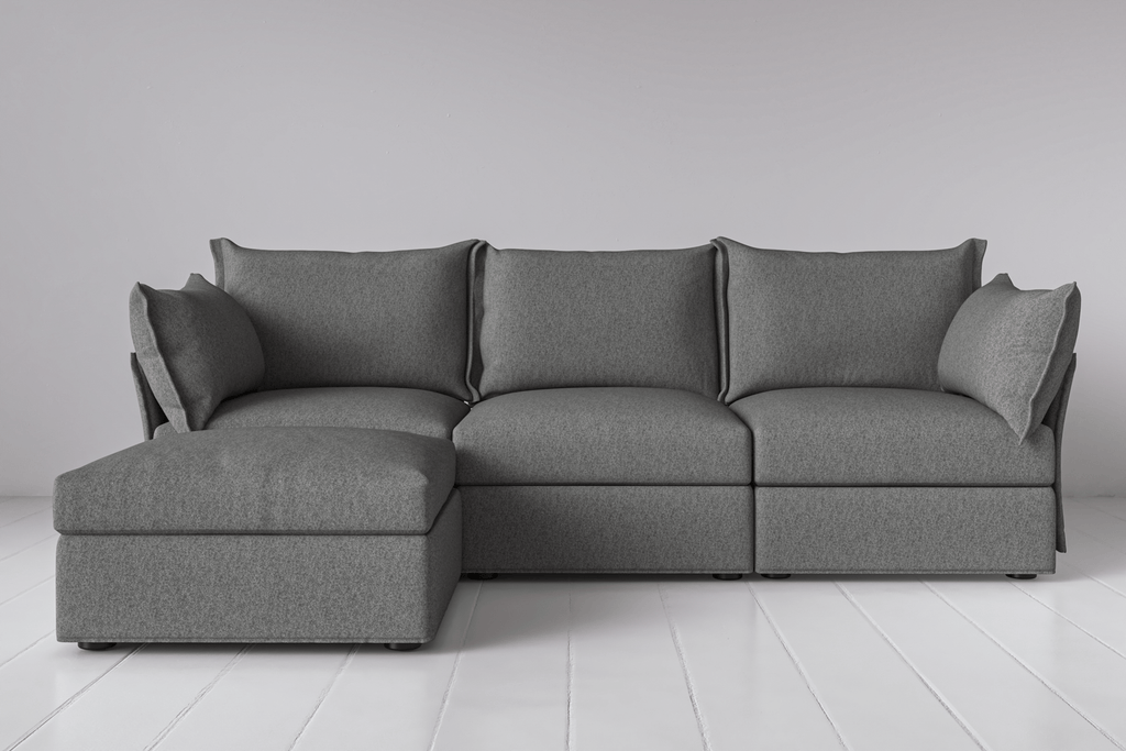 Canapé méridienne gauche 3 places modèle 06