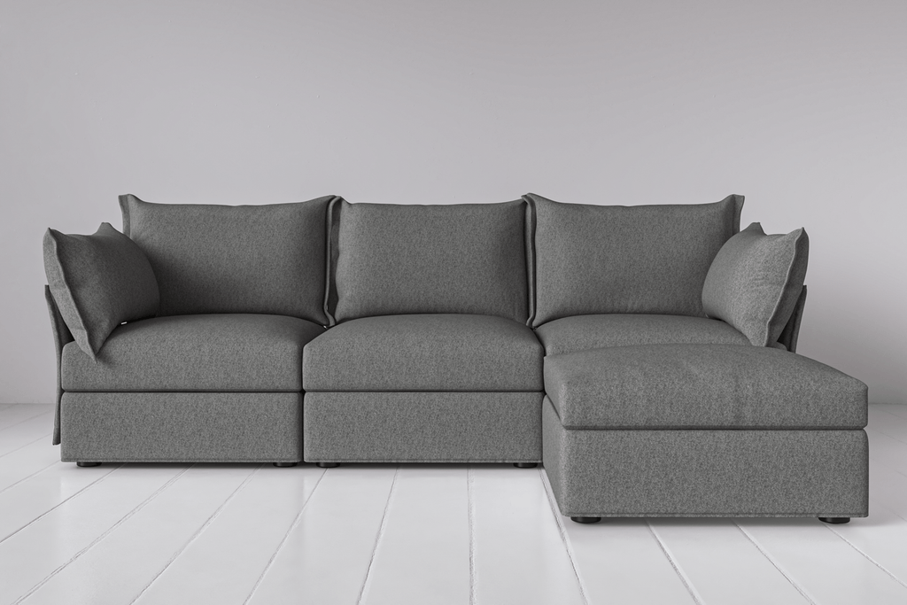 Canapé méridienne 3 places droit modèle 06