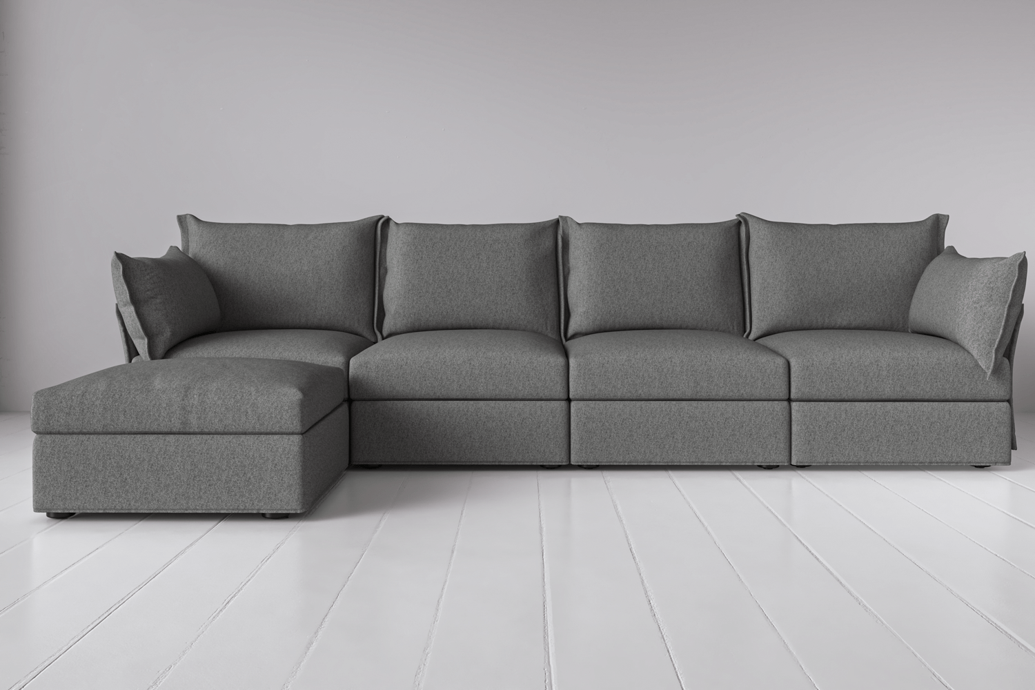 Canapé méridienne gauche 4 places modèle 06