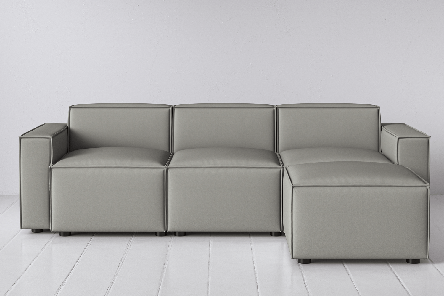 Canapé méridienne 3 places droit modèle 03