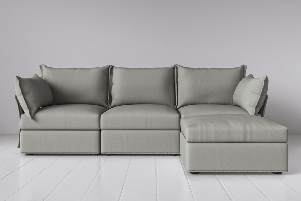 Canapé méridienne 3 places droit modèle 06