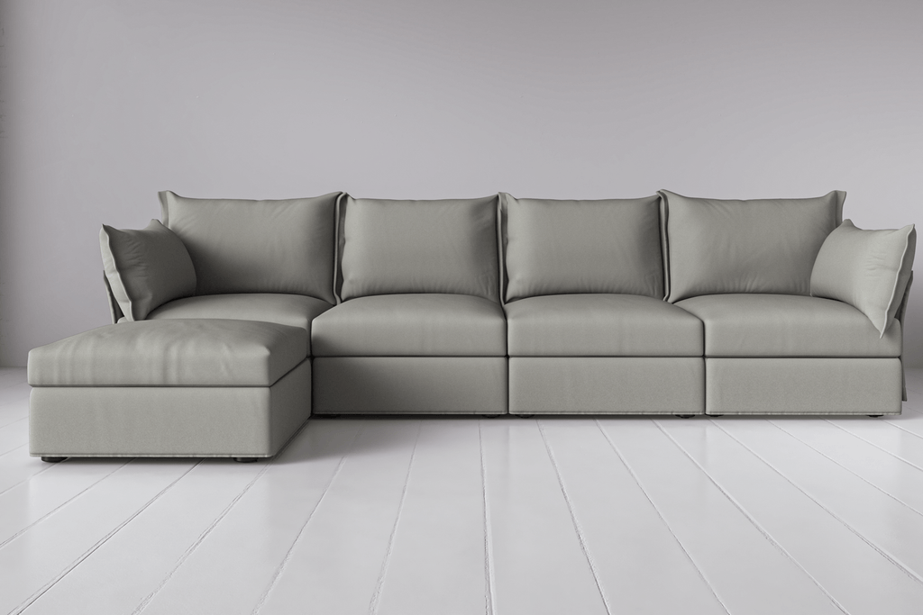 Canapé méridienne gauche 4 places modèle 06