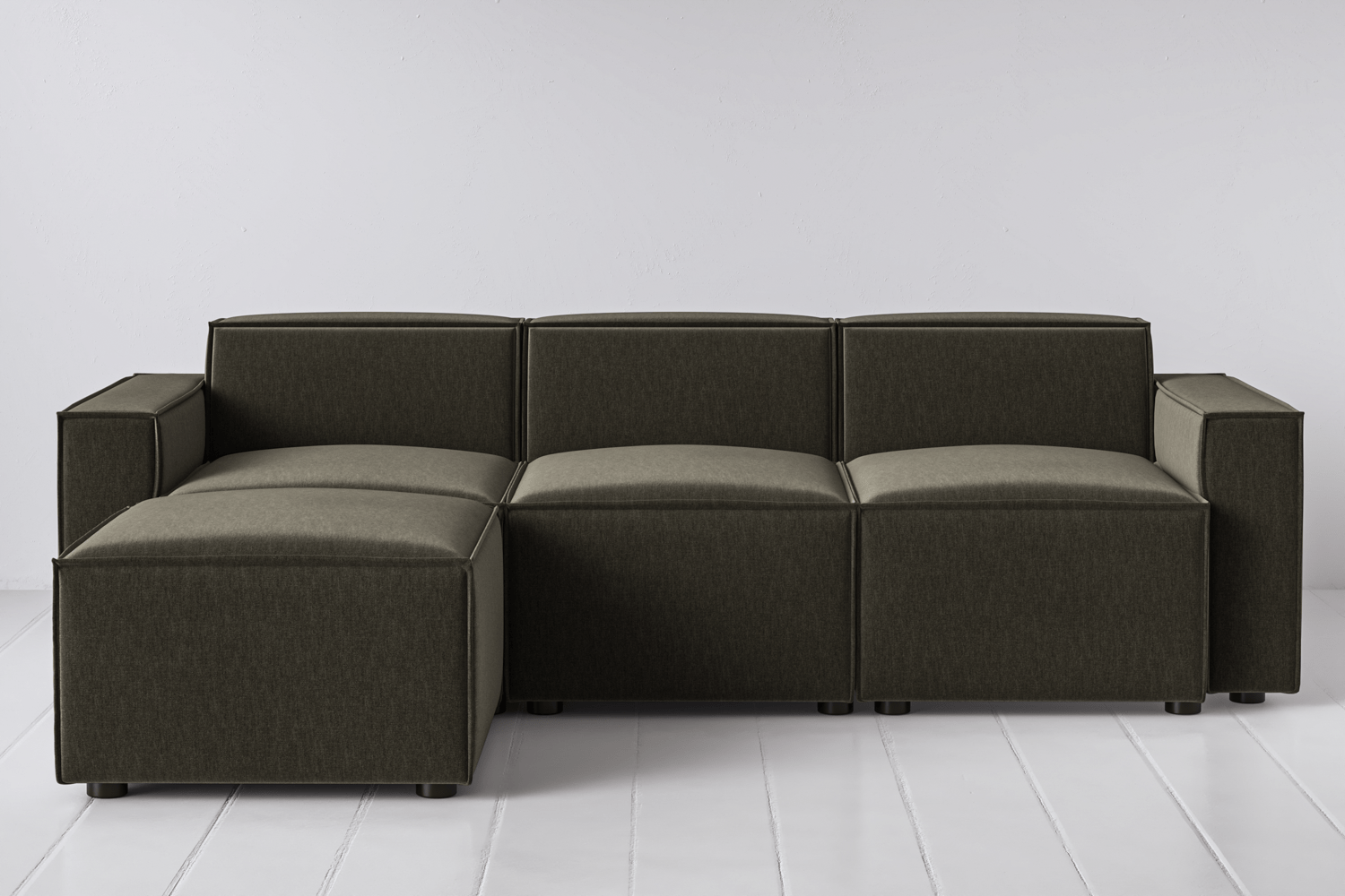 Canapé méridienne gauche 3 places modèle 03