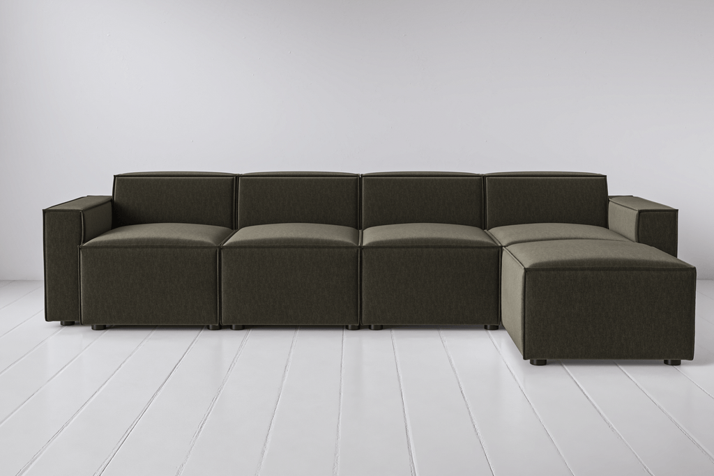 Canapé méridienne 4 places droit modèle 03