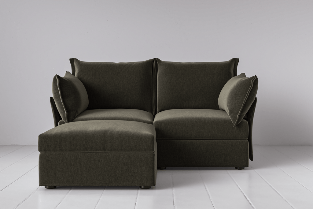 Canapé méridienne gauche 2 places modèle 06