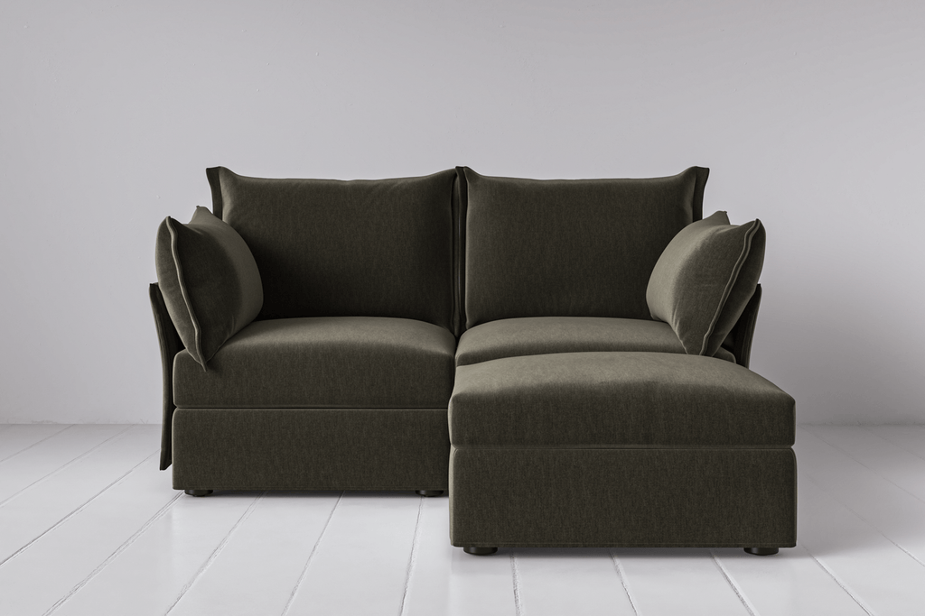 Canapé méridienne 2 places droit modèle 06