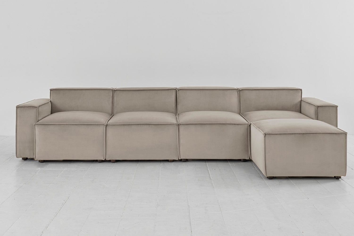 Canapé méridienne 4 places droit modèle 03