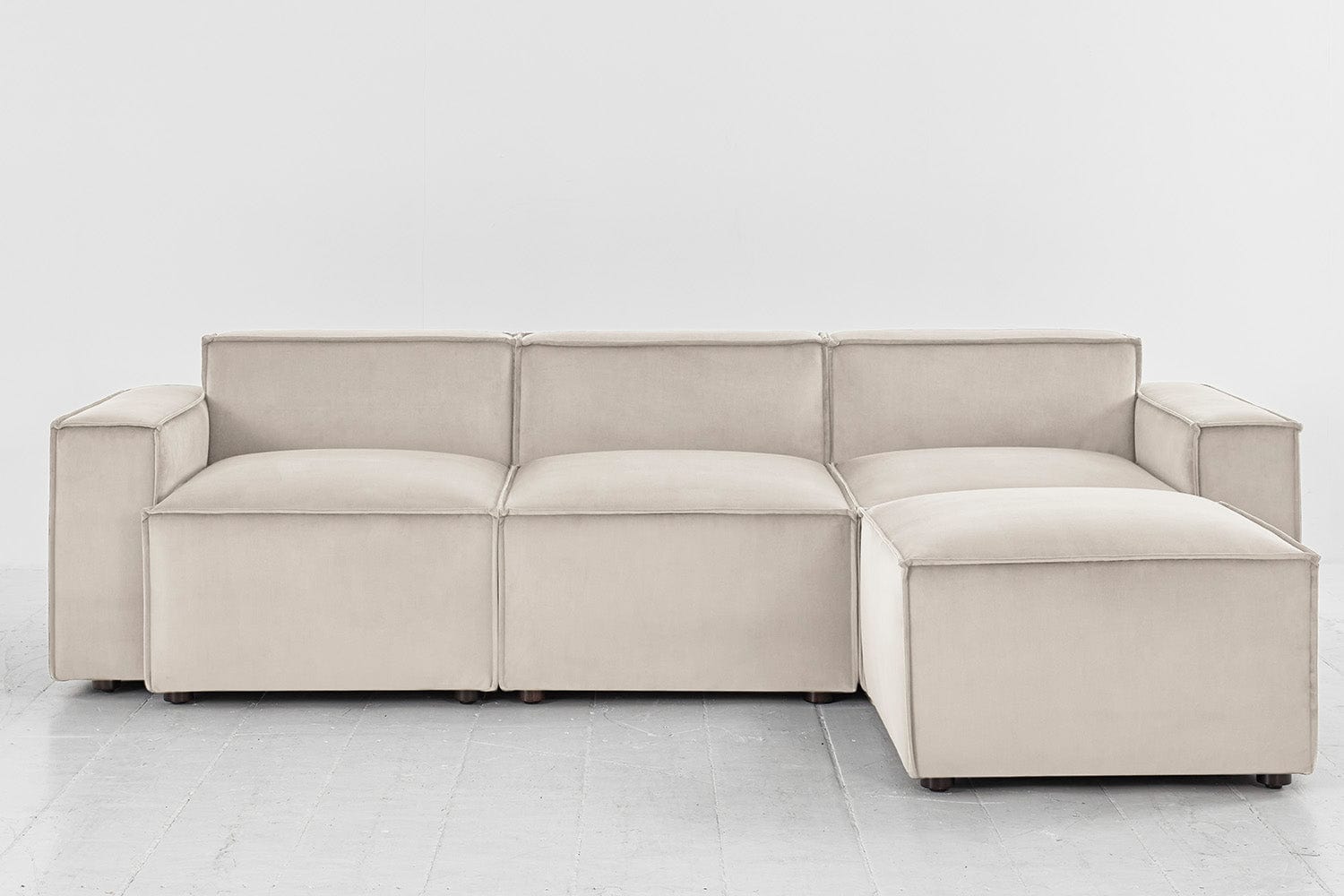 Canapé méridienne 3 places droit modèle 03