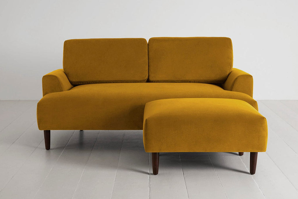 Canapé méridienne 2 places droit modèle 05