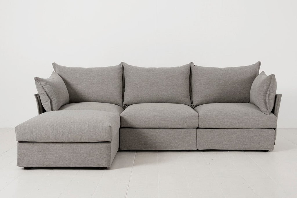 Canapé méridienne gauche 3 places modèle 06