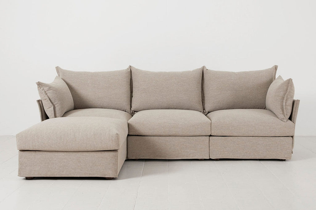 Canapé méridienne gauche 3 places modèle 06