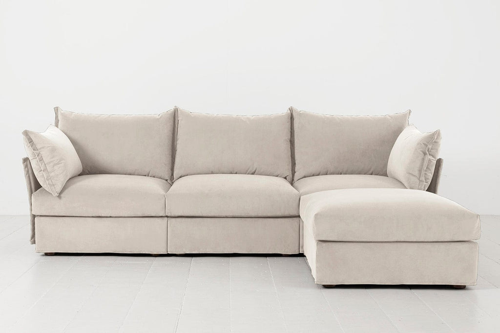 Canapé méridienne 3 places droit modèle 06