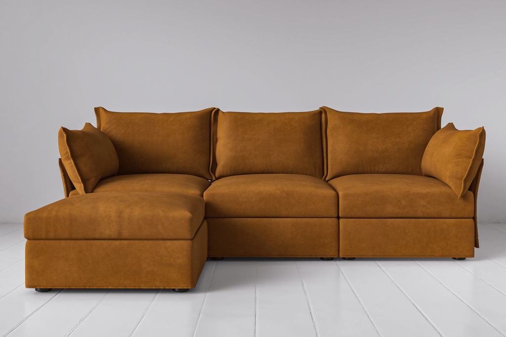 Canapé méridienne gauche 3 places modèle 06