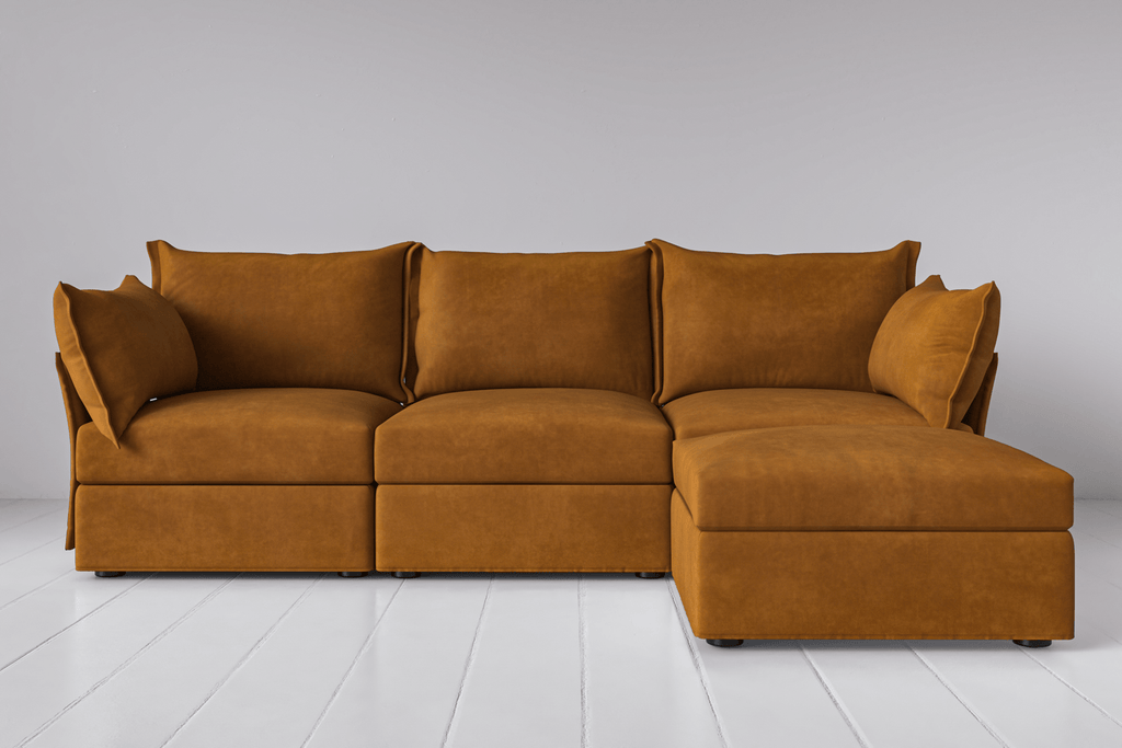 Canapé méridienne 3 places droit modèle 06