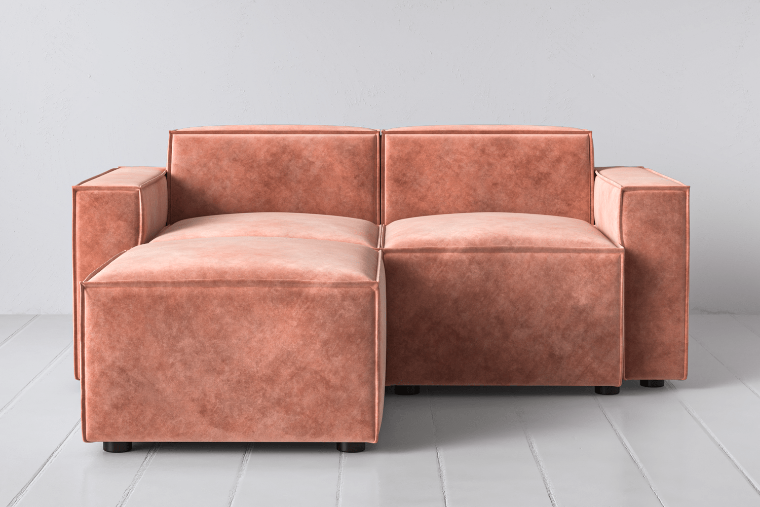 Canapé méridienne gauche 2 places modèle 03