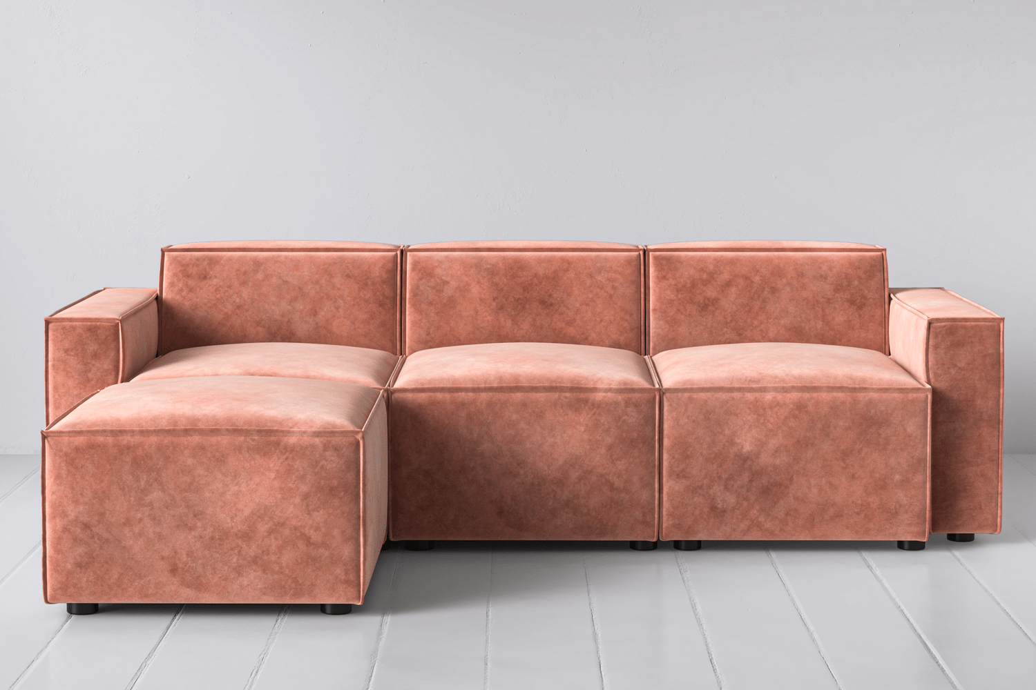 Canapé méridienne gauche 3 places modèle 03