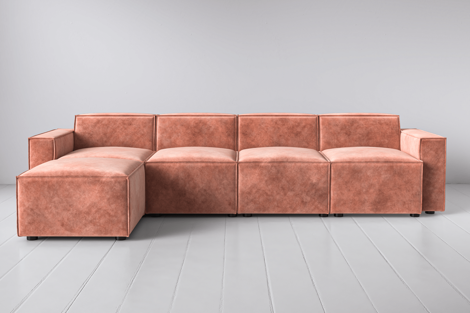 Canapé méridienne gauche 4 places modèle 03