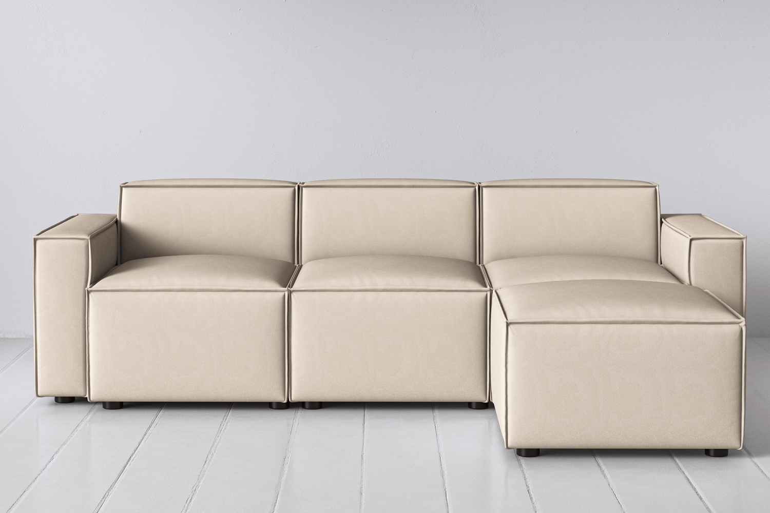 Canapé méridienne 3 places droit modèle 03