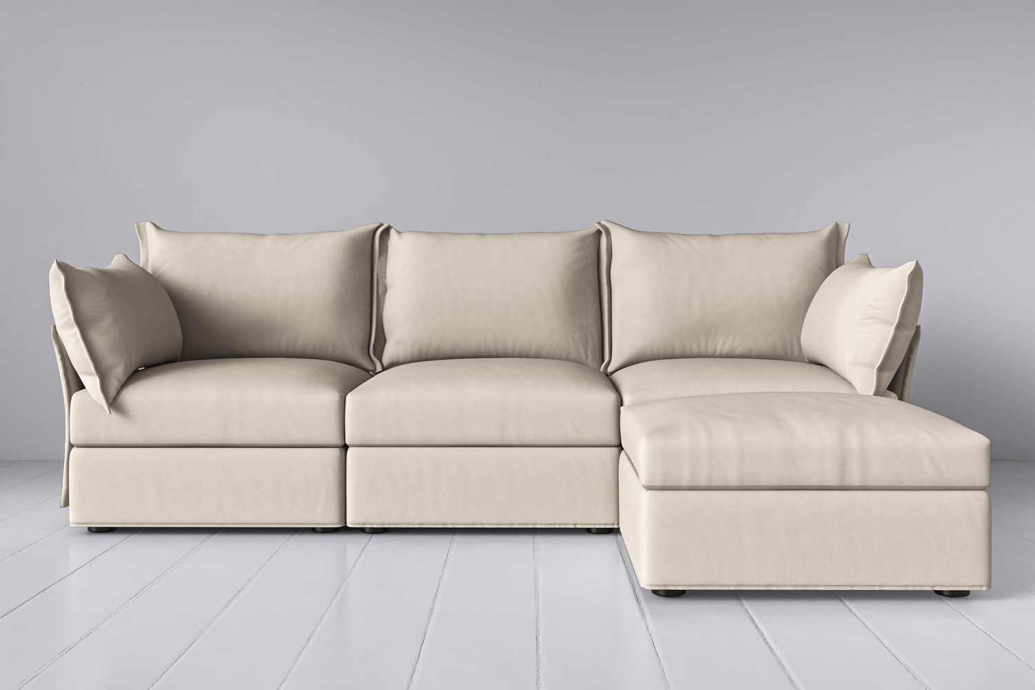 Canapé méridienne 3 places droit modèle 06