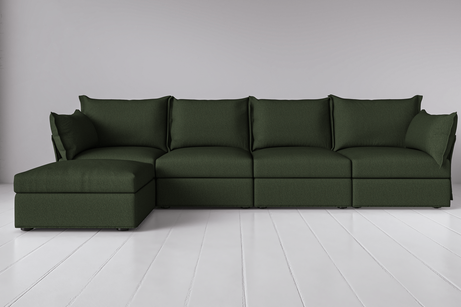 Canapé méridienne gauche 4 places modèle 06